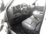 2011 GMC Sierra 3500HD Work Truck Regular Cab Chassis Dump Truck Dark Titanium Interior