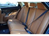 2011 Jaguar XJ XJL Supercharged London Tan/Navy Blue Interior