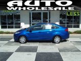 2011 Blue Flame Metallic Ford Fiesta S Sedan #54963911