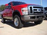 2008 Ford F250 Super Duty FX4 SuperCab 4x4 Front 3/4 View