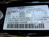 2008 MX-5 Miata Color Code for Brilliant Black - Color Code: A3F
