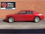 2008 Inferno Red Crystal Pearl Dodge Charger SXT #5490948