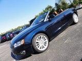 2010 Deep Sea Blue Pearl Effect Audi A5 2.0T quattro Cabriolet #54963575