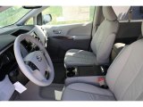 2012 Toyota Sienna XLE AWD Light Gray Interior
