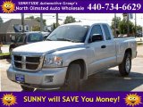 Bright Silver Metallic Dodge Dakota in 2008