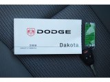 2008 Dodge Dakota SLT Extended Cab Books/Manuals
