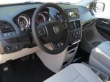 2012 Dodge Grand Caravan SE Black/Light Graystone Interior