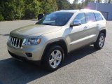 White Gold Metallic Jeep Grand Cherokee in 2012