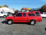 1995 Cardinal Red Toyota T100 Truck SR5 Extended Cab #54964056