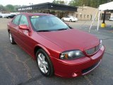 Vivid Red Metallic Lincoln LS in 2006