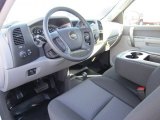 2012 Chevrolet Silverado 2500HD Work Truck Extended Cab 4x4 Dark Titanium Interior