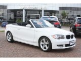 2008 Alpine White BMW 1 Series 128i Convertible #55019286