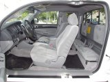 2008 Toyota Tacoma Access Cab Graphite Gray Interior