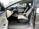 2009 Volkswagen CC VR6 Sport Cornsilk Beige Two-Tone Interior