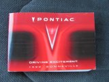 1999 Pontiac Bonneville SE Books/Manuals