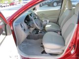 2012 Nissan Versa 1.6 SV Sedan Sandstone Interior