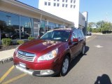 2011 Ruby Red Pearl Subaru Outback 2.5i Limited Wagon #55019394