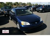 2003 Eternal Blue Pearl Honda Civic HX Coupe #55018797