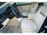2012 Toyota Camry XLE V6 Ivory Interior