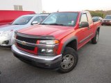 2008 Chevrolet Colorado LT Extended Cab 4x4 Front 3/4 View
