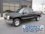 2004 Black Chevrolet Silverado 1500 LT Extended Cab 4x4 #55019339