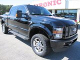 2008 Black Ford F350 Super Duty Harley-Davidson Crew Cab 4x4 #55019062