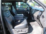 2008 Ford F350 Super Duty Harley-Davidson Crew Cab 4x4 Black Interior