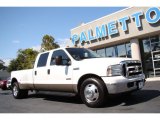 2006 Oxford White Ford F350 Super Duty Lariat Crew Cab Dually #55073525