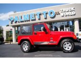 2005 Flame Red Jeep Wrangler X 4x4 #55073519