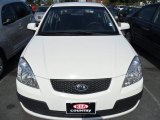 2008 White Kia Rio LX Sedan #55073590