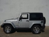 2010 Bright Silver Metallic Jeep Wrangler Sahara 4x4 #55073483
