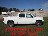 2012 Summit White GMC Sierra 1500 SL Crew Cab #55101776