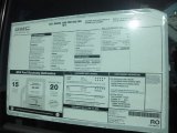 2012 GMC Sierra 1500 Regular Cab Window Sticker
