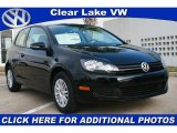 2011 Black Volkswagen Golf 2 Door #55101763