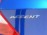 2012 Hyundai Accent GS 5 Door Marks and Logos