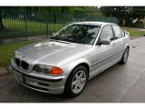 2001 Titanium Silver Metallic BMW 3 Series 325i Sedan #55101424