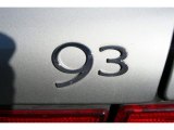 2001 Saab 9-3 SE Convertible Marks and Logos
