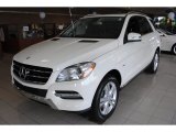 2012 Arctic White Mercedes-Benz ML 350 4Matic #55101550