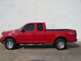2003 Bright Red Ford F150 XLT SuperCab 4x4 #55101403