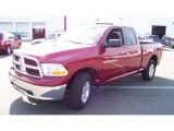 2011 Deep Cherry Red Crystal Pearl Dodge Ram 1500 SLT Quad Cab 4x4 #55101340