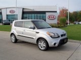 2012 Bright Silver Kia Soul + #55101632