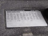 2007 Chevrolet Avalanche LT 4WD Info Tag