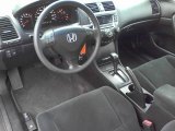 2006 Honda Accord LX V6 Coupe Black Interior