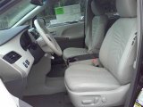 2012 Toyota Sienna XLE Light Gray Interior