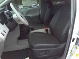 2012 Toyota Sienna SE Dark Charcoal Interior