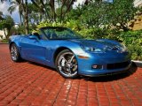 2010 Jetstream Blue Metallic Chevrolet Corvette Grand Sport Convertible #55138385