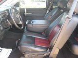 2009 GMC Sierra 1500 SLT Texas Edition Crew Cab 4x4 Texas Edition Black/Red Interior