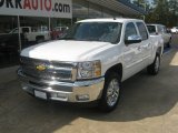 2012 Summit White Chevrolet Silverado 1500 LT Crew Cab #55138560