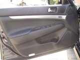 2011 Infiniti G 37 xS AWD Sedan Door Panel