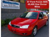 2007 Infra-Red Ford Focus ZX3 SES Coupe #55138222